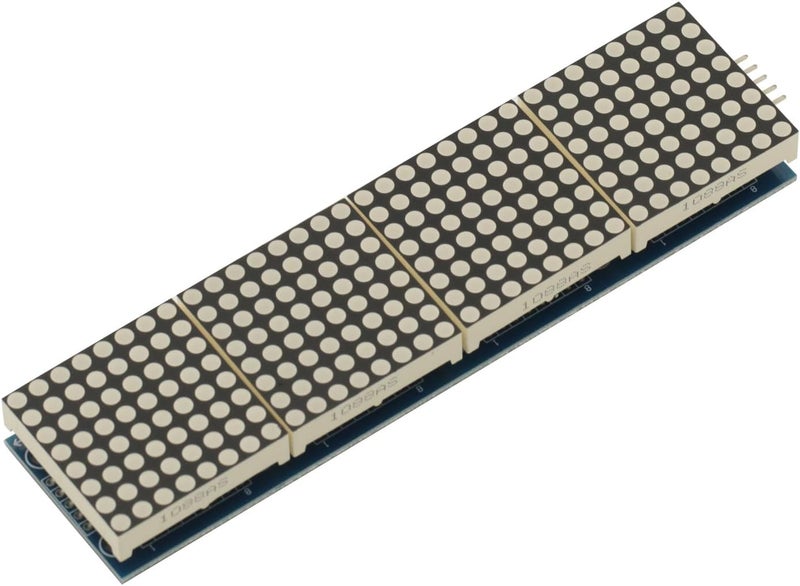 GODIYMODULES MAX7219 Led Matrix Panel Dot Matrix Module 32x8 4 in 1 LED Display Modules Drive with 5Pin Wires for Arduino Raspberry Pi - Image 5